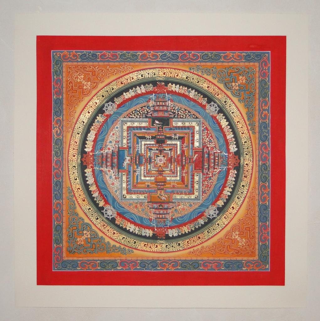 mandala moines Népal