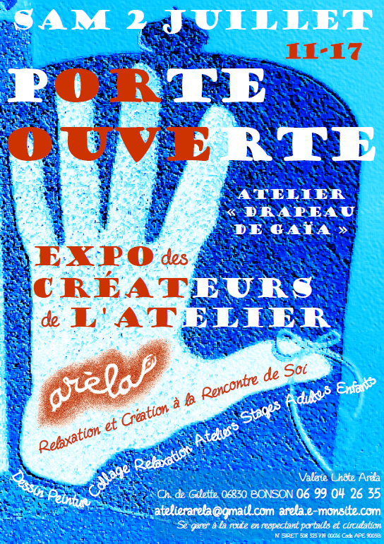 Affiche porte ouverte juillet 2